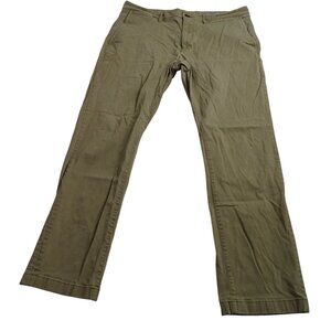 Goodfellow Hennepin Athletic Fit Khaki Chino Pants Mens Size 38 x 32 Preppy